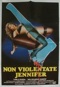 너의 무덤에 침을 뱉어 이탈리아 영화 포스터