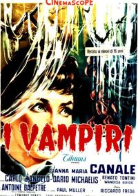 Stampa su tela Poster del film I Vampiri