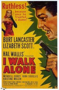 I Walk Alone 1948 Movie Poster stampa su tela