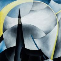 Ida Ten Eyck O Keeffe Variation On A Lighthouse Theme V C1931-32