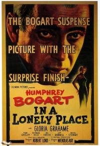 외로운 곳에서 1950 영화 포스터