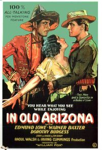 In Old Arizona 1929 Movie Poster stampa su tela