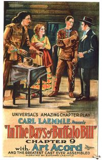 In The Days Of Buffalo Bill 1922 영화 포스터