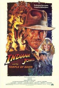 Indiana Jones e il tempio maledetto 2 poster del film stampa su tela