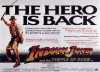 Indiana Jones e il tempio maledetto 3 poster del film stampa su tela