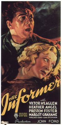 Informer 1935 Movie Poster stampa su tela