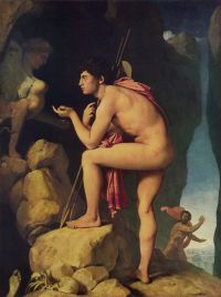 Ingres Ödipus und die Sphinx
