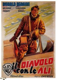 Stampa su tela International Squadron 1941 Italia Movie Poster