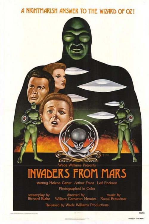 Invaders From Mars 2 Movie Poster canvas print