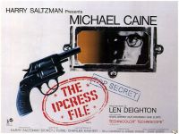 Ipcress File 1964 Movie Poster impresión en lienzo