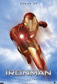 Stampa su tela del poster del film Iron Man