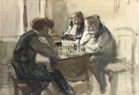 Israels Isaac The Chess Players