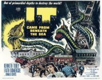 Stampa su tela It Came From Beneath The Sea Movie Poster