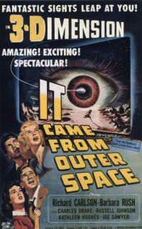 Stampa su tela It Came From Outer Space 3 Movie Poster