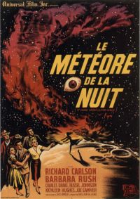 Stampa su tela del poster del film francese It Came From Outer Space