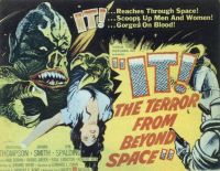 Stampa su tela The Terror From Beyond Space Movie Poster