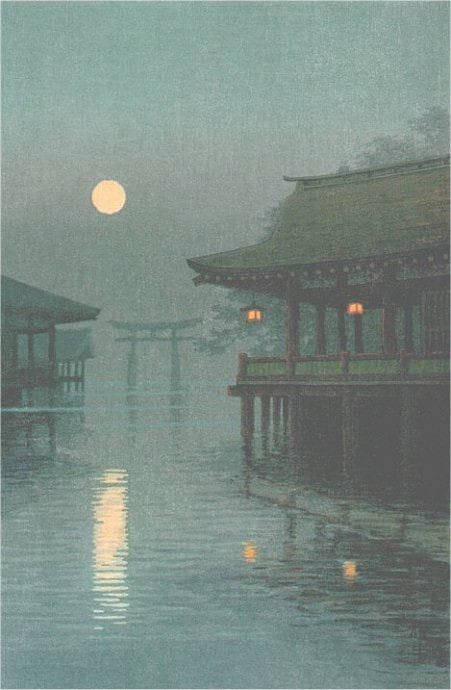 Ito Yuhan Itsukushima Shrine At Miyajima 1930-s canvas print
