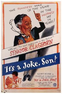 It's A Joke Son 1947 Movie Poster stampa su tela