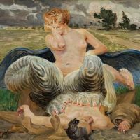 جاسك مالشوسكي فنان و Chimera - 1906