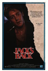 Poster del film Jacks Back stampa su tela