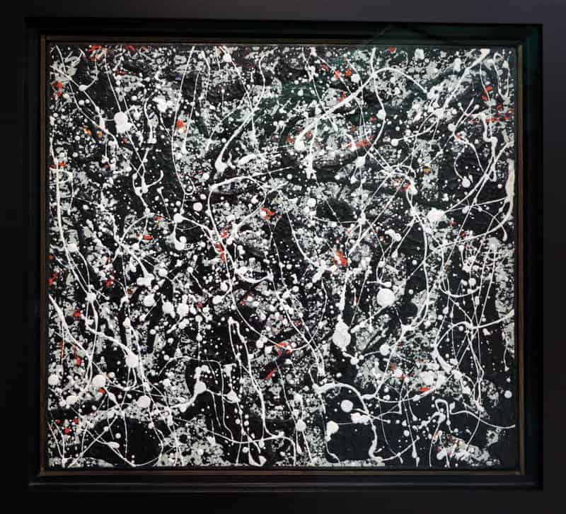 Jackson Pollock Untitled Oil Enamel On Paper Canvas 1949 canvas print