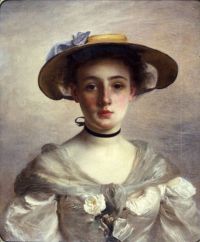 Jacquet Gustave Jean Unbekanntes Porträt
