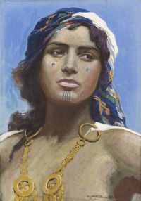 جاغر ديفيد فتاة أمازيغية 1915