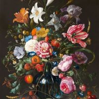 جان دافيدز دي هيم مزهرية زهور 1670