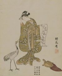 Japanese Illustration And Painting - Art - 3 canvas print