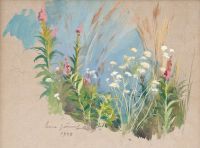 Jarnefelt Eero Flowers 1928 canvas print