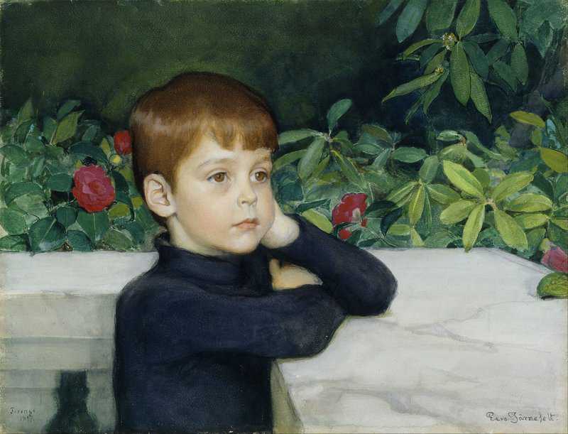 Jarnefelt Eero Portrait Of The Artist S Son canvas print