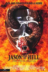 Jason va all'inferno poster del film stampa su tela