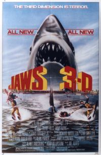 Jaws 3 D 영화 포스터
