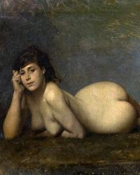 Jean León Gerome Nu Emma Dupont 1876