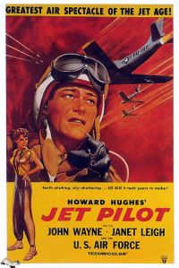 Jet Pilot 1957 Movie Poster stampa su tela