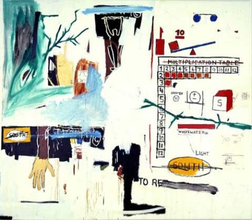 Jm Basquiat Bayou canvas print