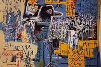 Jm Basquiat Uccello sui soldi 1981