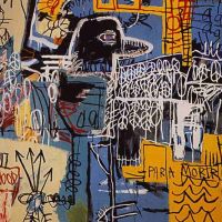 Jm Basquiat Pájaro sobre el dinero 1981