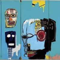 Jm Basquiat Cabezas Azules 1983