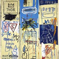 Jm Basquiat Charles de eerste - 1982