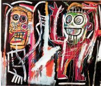 طباعة قماشية من Jm Basquiat Dustheads
