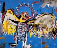 طباعة قماشية من Jm Basquiat Fallen Angel