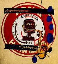 Jm Basquiat Liberty canvas print