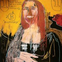 Jm Basquiat Mona Lisa 1983