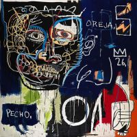 Jm Basquiat Pecho Oreas canvas print