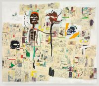 Jm Basquiat Peter And The Wolf 1985 canvas print