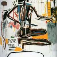 Jm Basquiat Farynxs 1985