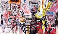 Jm Basquiat Philistines Second Version canvas print
