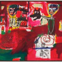 Jm Basquiat Sabado Por La Noche Saturday Night 1984