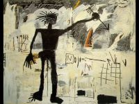Jm Basquiat Self Portrait canvas print